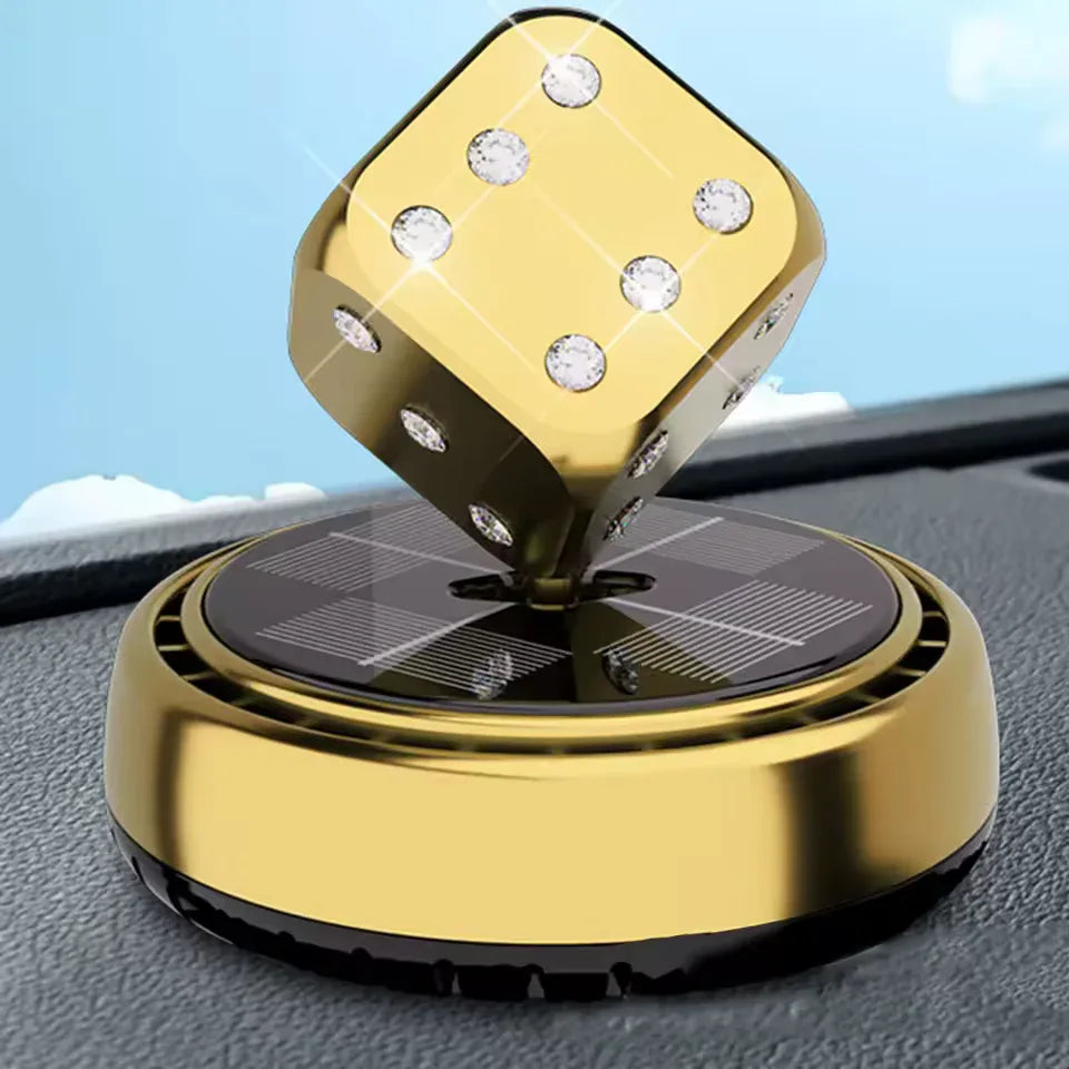 Portable Car Air Purifier with LED Cube Design