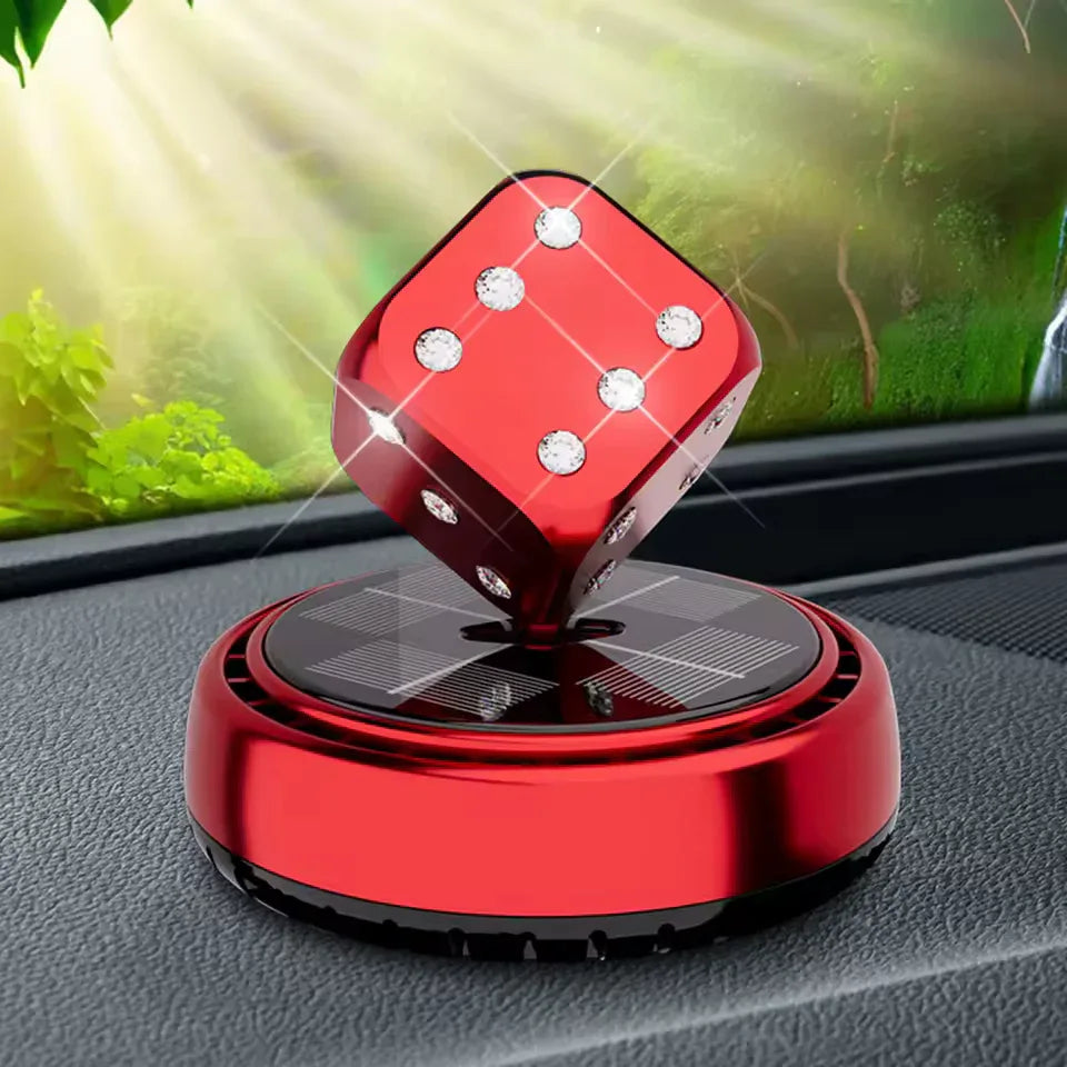 Portable Car Air Purifier with LED Cube Design