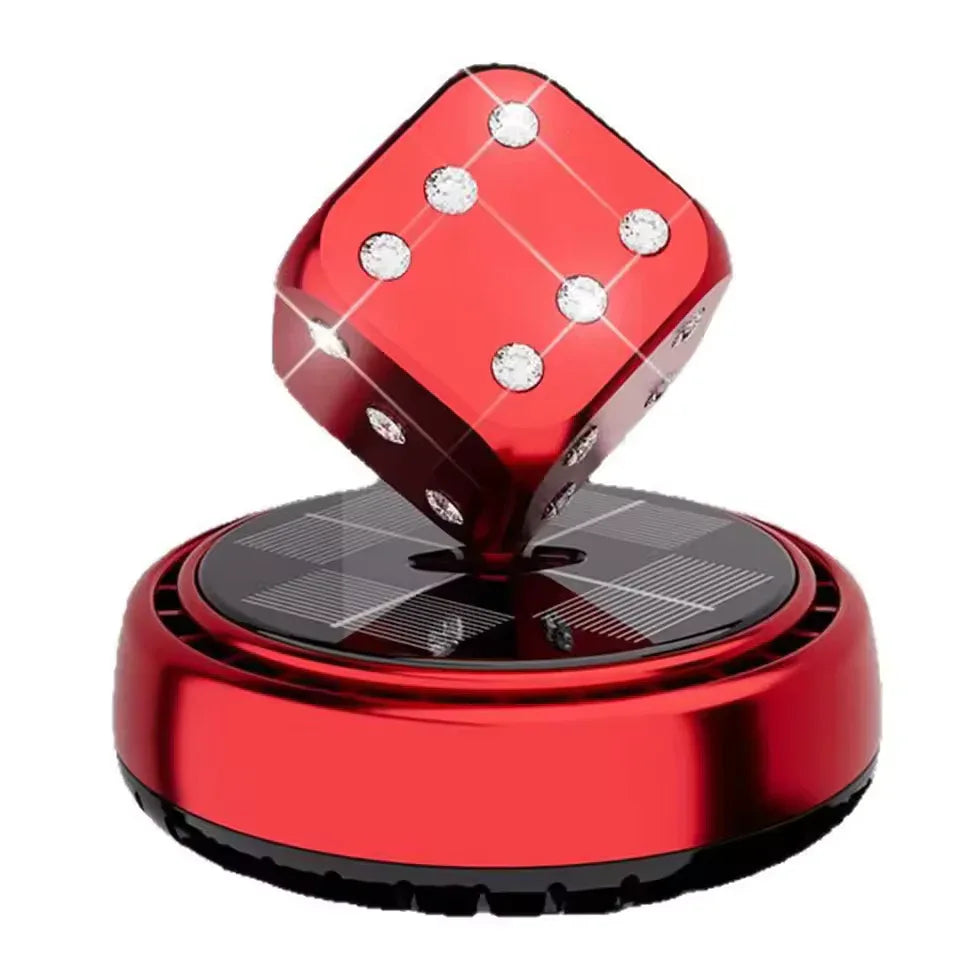 Portable Car Air Purifier with LED Cube Design