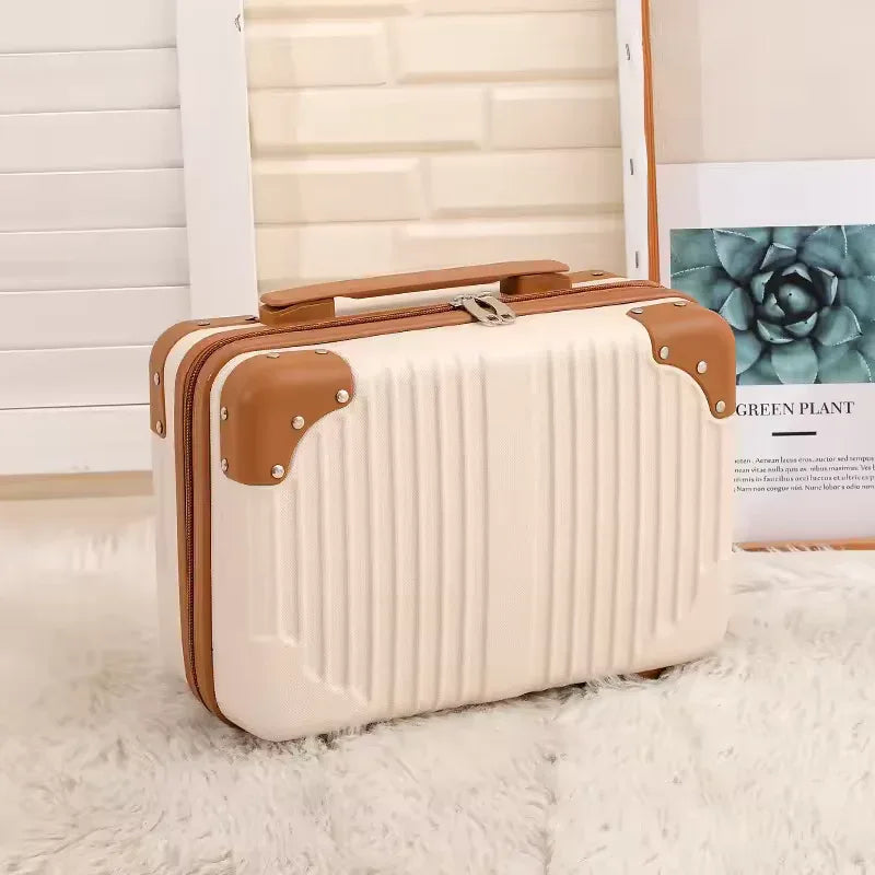 Portable Cosmetic Organizer with Handle