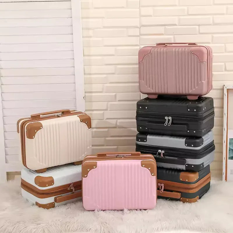 Portable Cosmetic Organizer with Handle