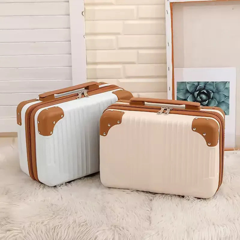 Portable Cosmetic Organizer with Handle