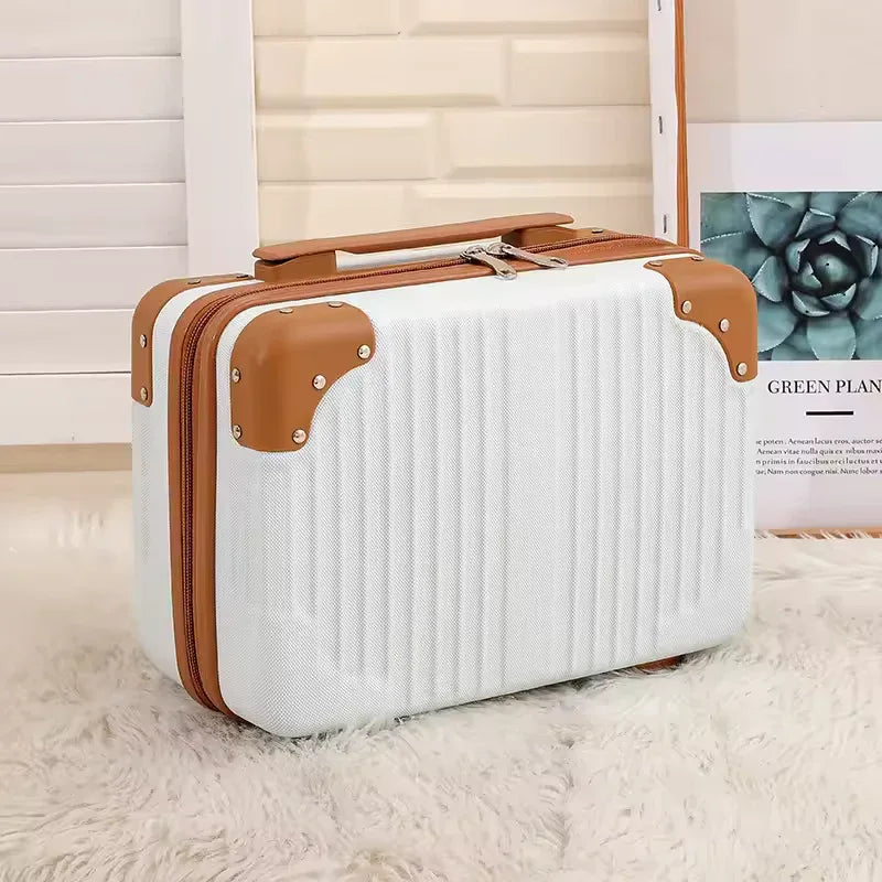 Portable Cosmetic Organizer with Handle