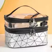 Portable Cosmetic Storage Organizer Makeup Bag