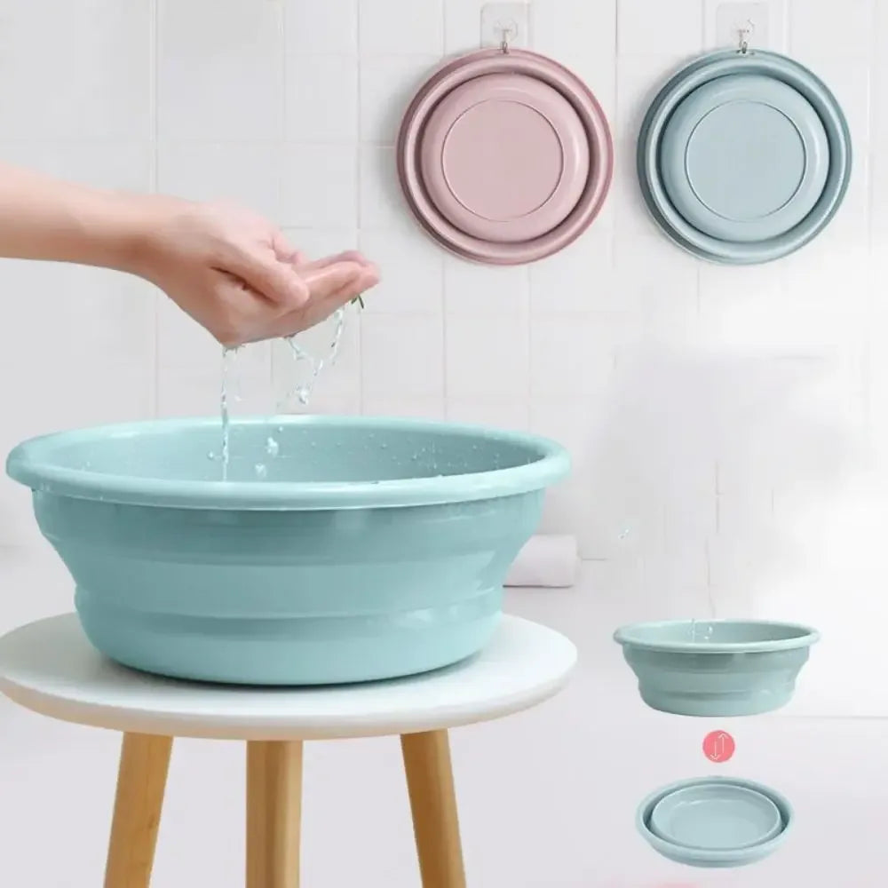 Portable Folding Laundry Tub - Collapsible Basin