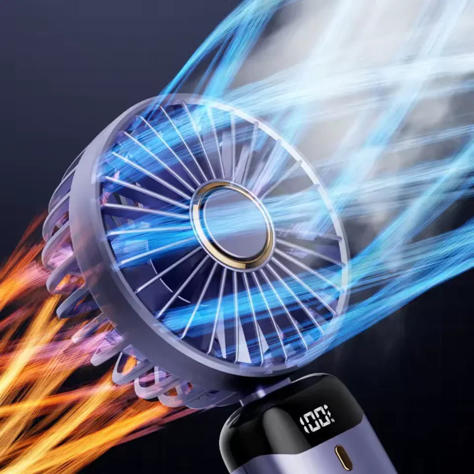 Portable Handheld Fan Rechargeable with USB