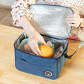 Oxford Cloth Portable Insulated Lunch Bag