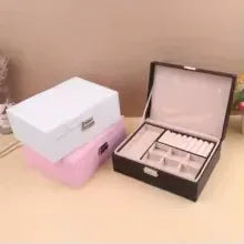 Portable Jewelry Box for Girls – Compact & Stylish