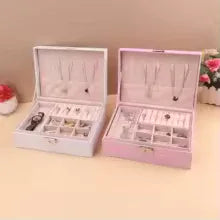 Portable Jewelry Box for Girls – Compact & Stylish