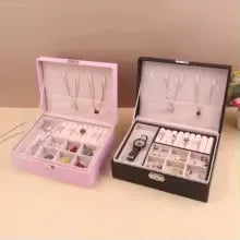 Portable Jewelry Box for Girls – Compact & Stylish
