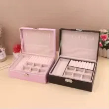 Portable Jewelry Box for Girls – Compact & Stylish