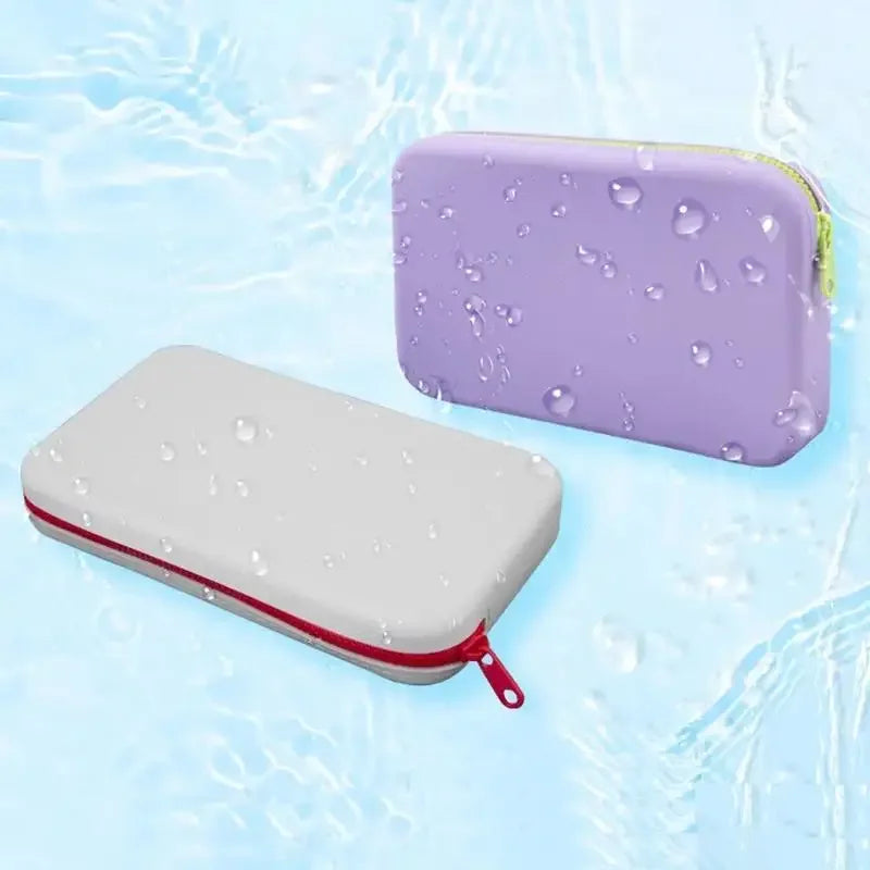 Portable Makeup Brush Organizer Cosmetic Bag