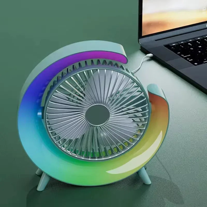 Portable Marquee Fan with Night Light