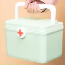 Portable Medicine Chest with Handle - Multi Color