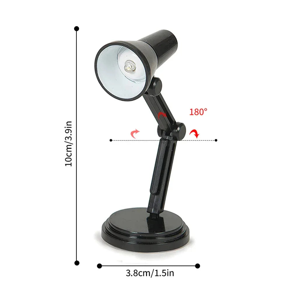 Portable Mini Night Light with Clip Lamp