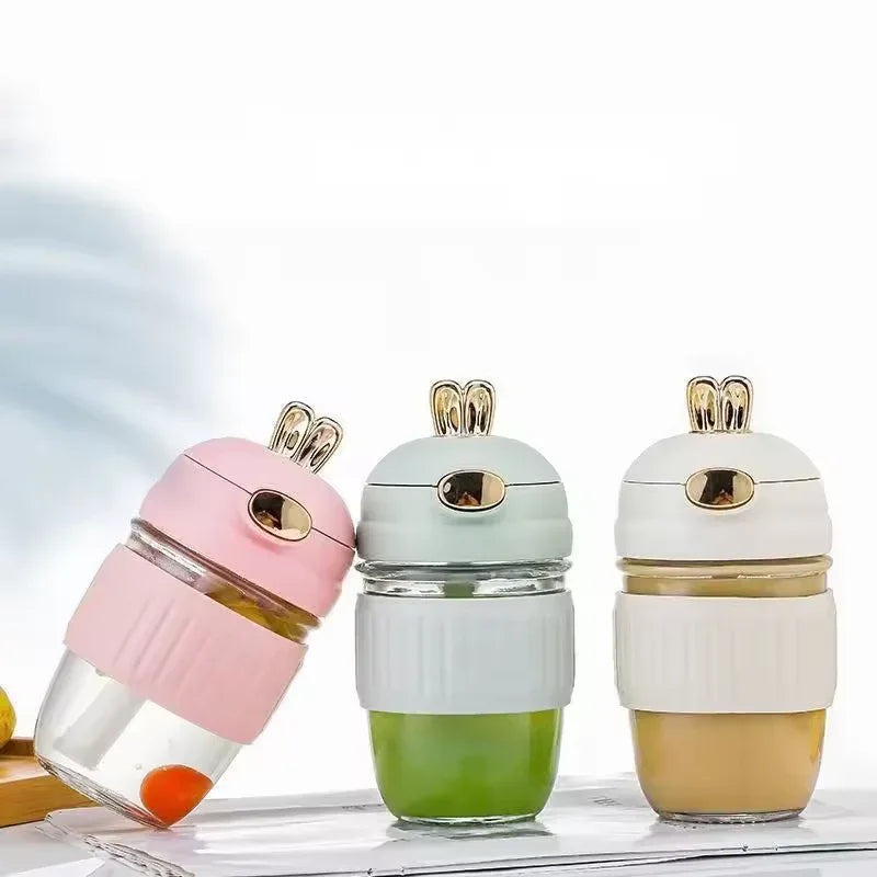 Portable Rabbit Water Bottle - Cute & Travel-Friendly