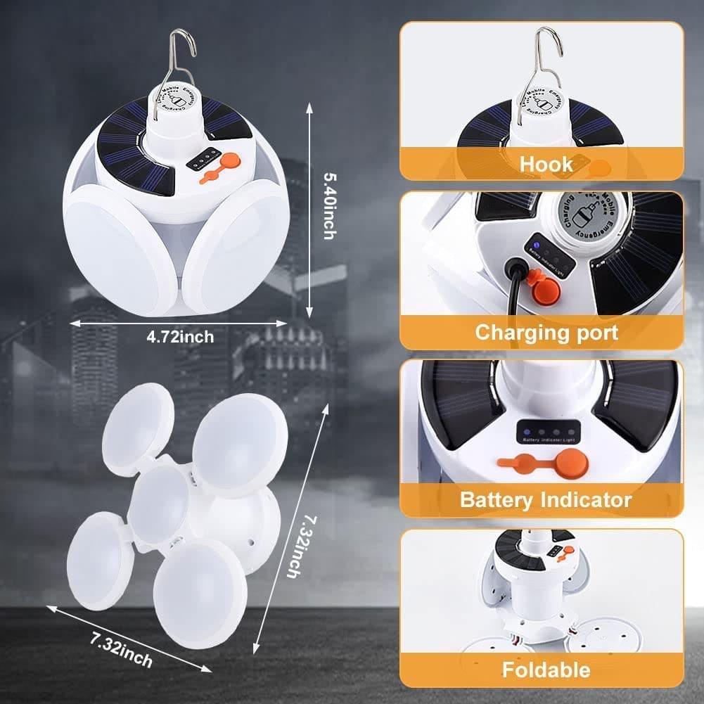 Portable Rechargeable LED Lantern with Universal Hook