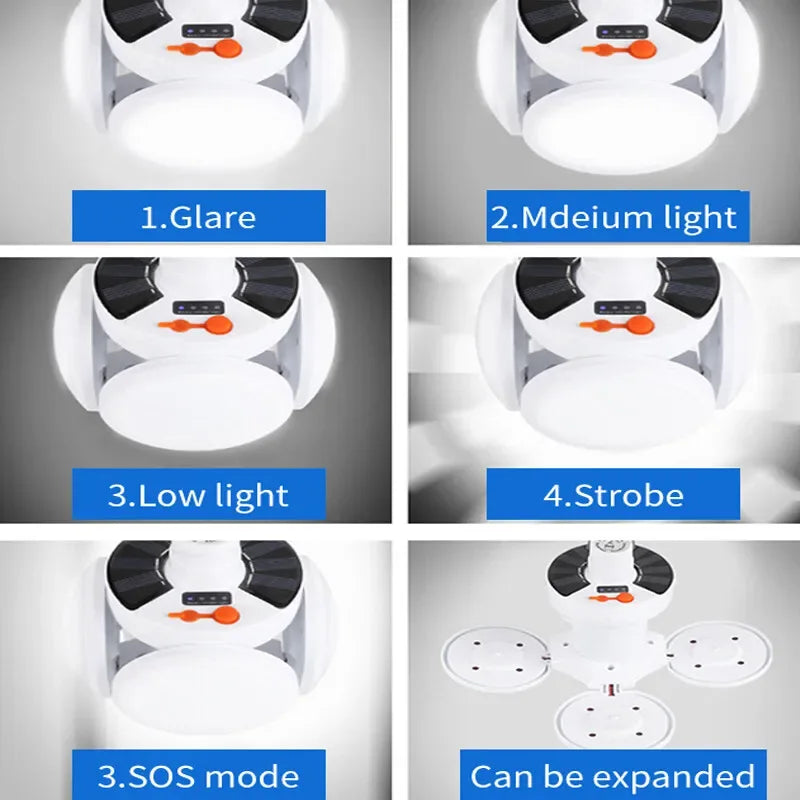 Portable Rechargeable LED Lantern with Universal Hook