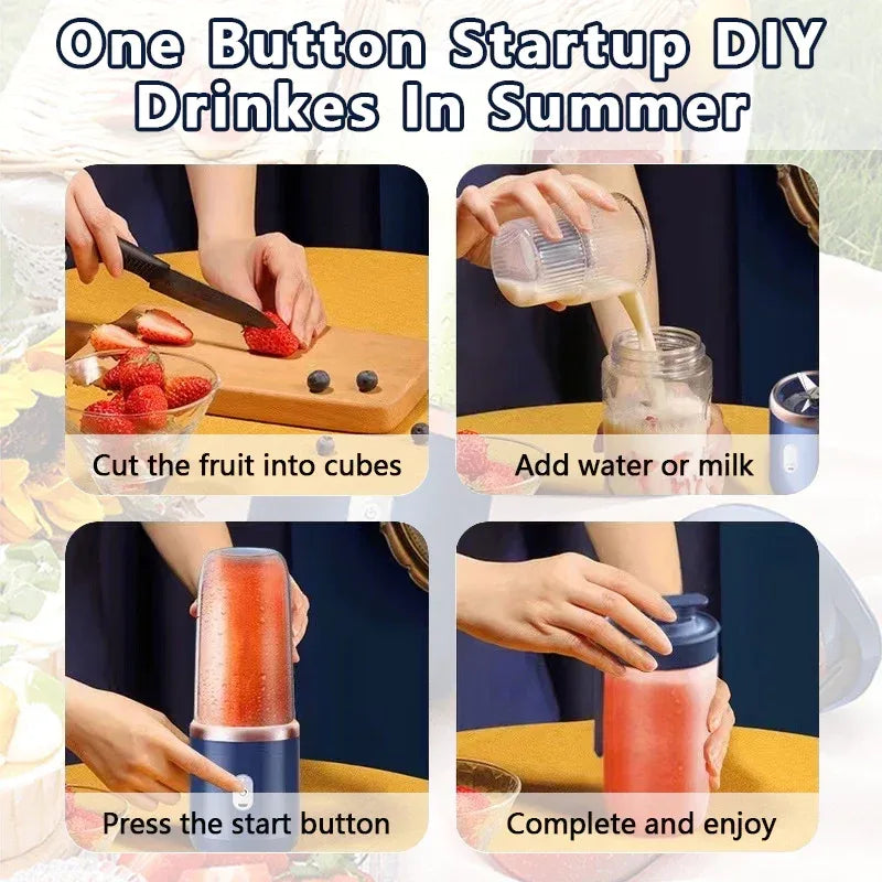 Rechargeable Portable USB Juicer Blender