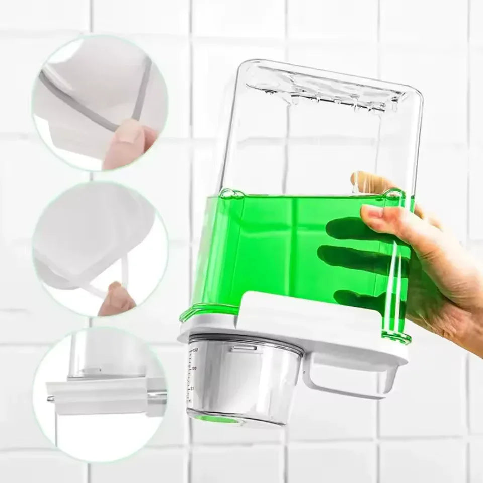 Portable Washing Powder Dispenser Set