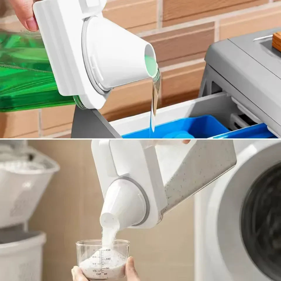 Portable Washing Powder Dispenser Set