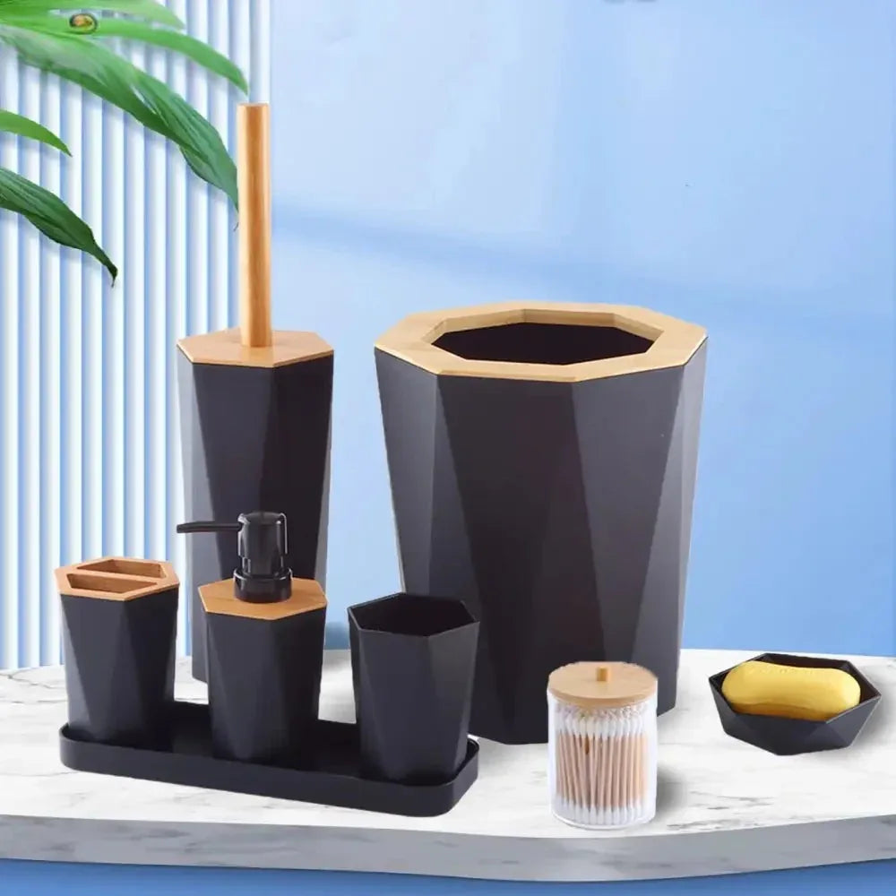 Premium 6 Pieces Bathroom Accessories Set
