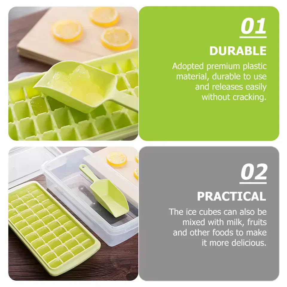 Premium Plastic 36 Grid Ice Cube Tray
