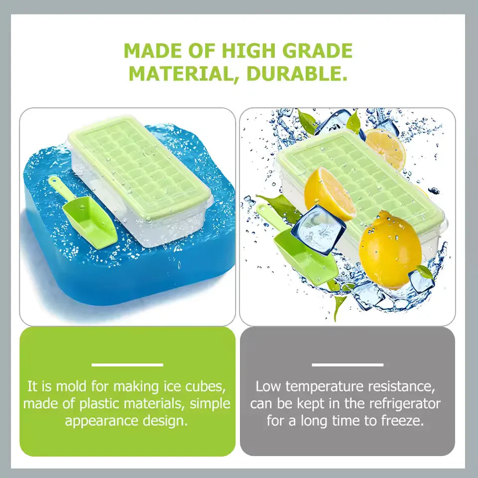 Premium Plastic 36 Grid Ice Cube Tray