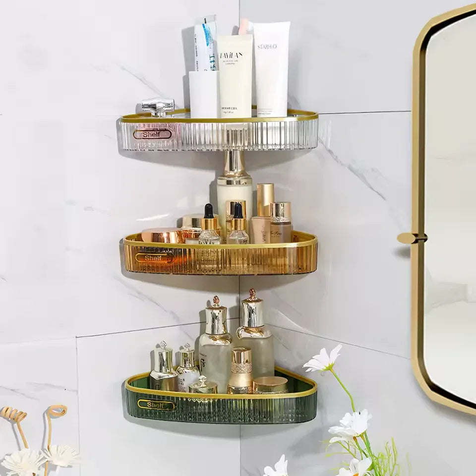 Premium Wall Mount Shelf for Bathroom Storage