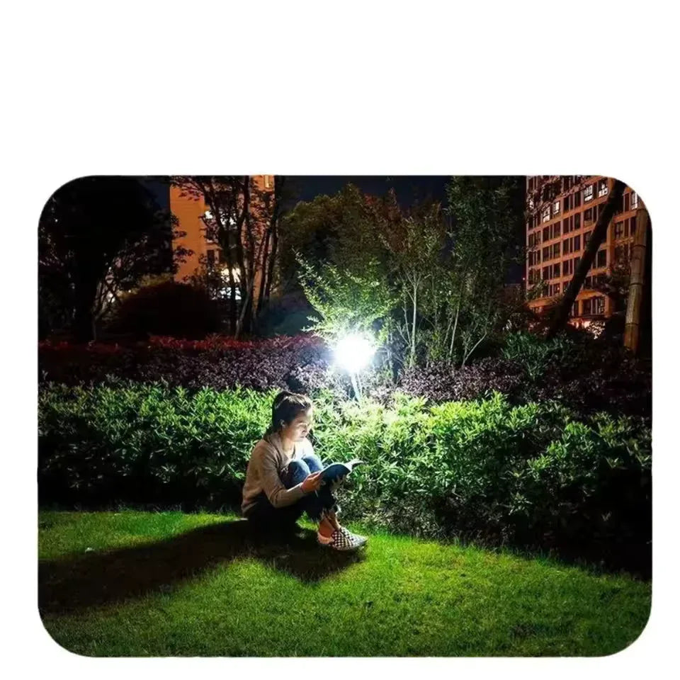 Rechargeable Camping Emergency Light with Fan