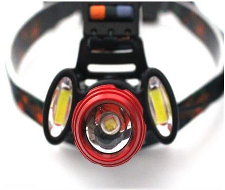 Rechargeable LED Headlamp with Adjustable Strap