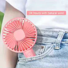 Rechargeable Mini Portable Fan - Compact & Lightweight