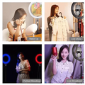 RGB Ring Light for Makeup & Live Streaming