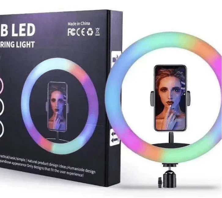 RGB Ring Light for Makeup & Live Streaming