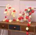 Rose Fairy Lights for Bedroom Decor – Soft Glow