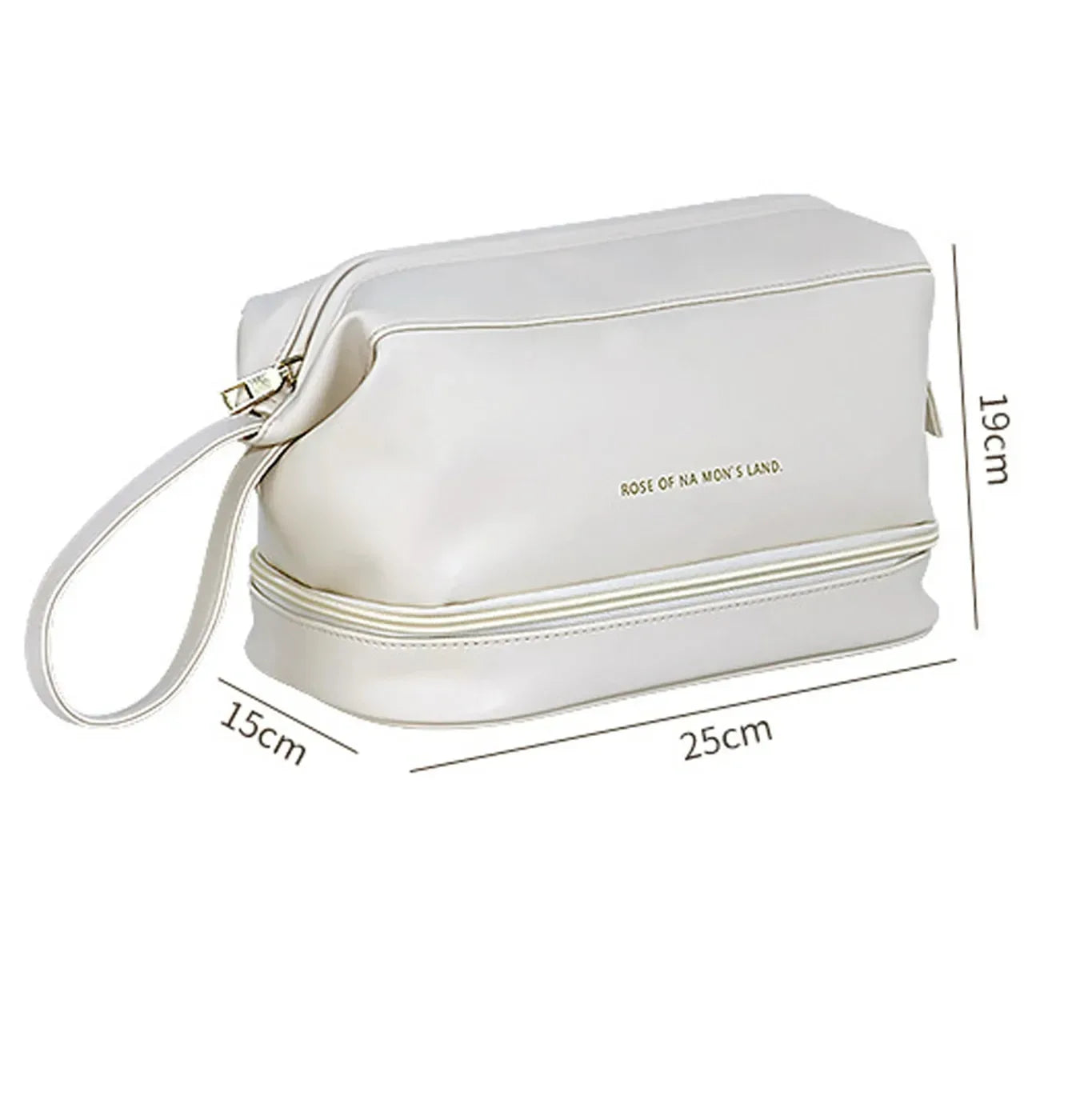 PU Leather Makeup Storage Case with Handle