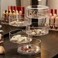 Rotating Jewelry Storage Box - Clear Organizer