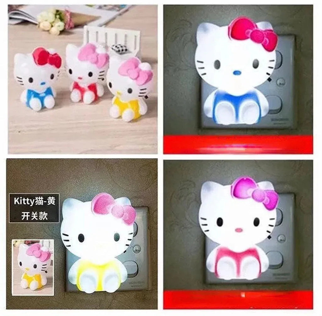 Hello Kitty Night Light Cute Kids Decor