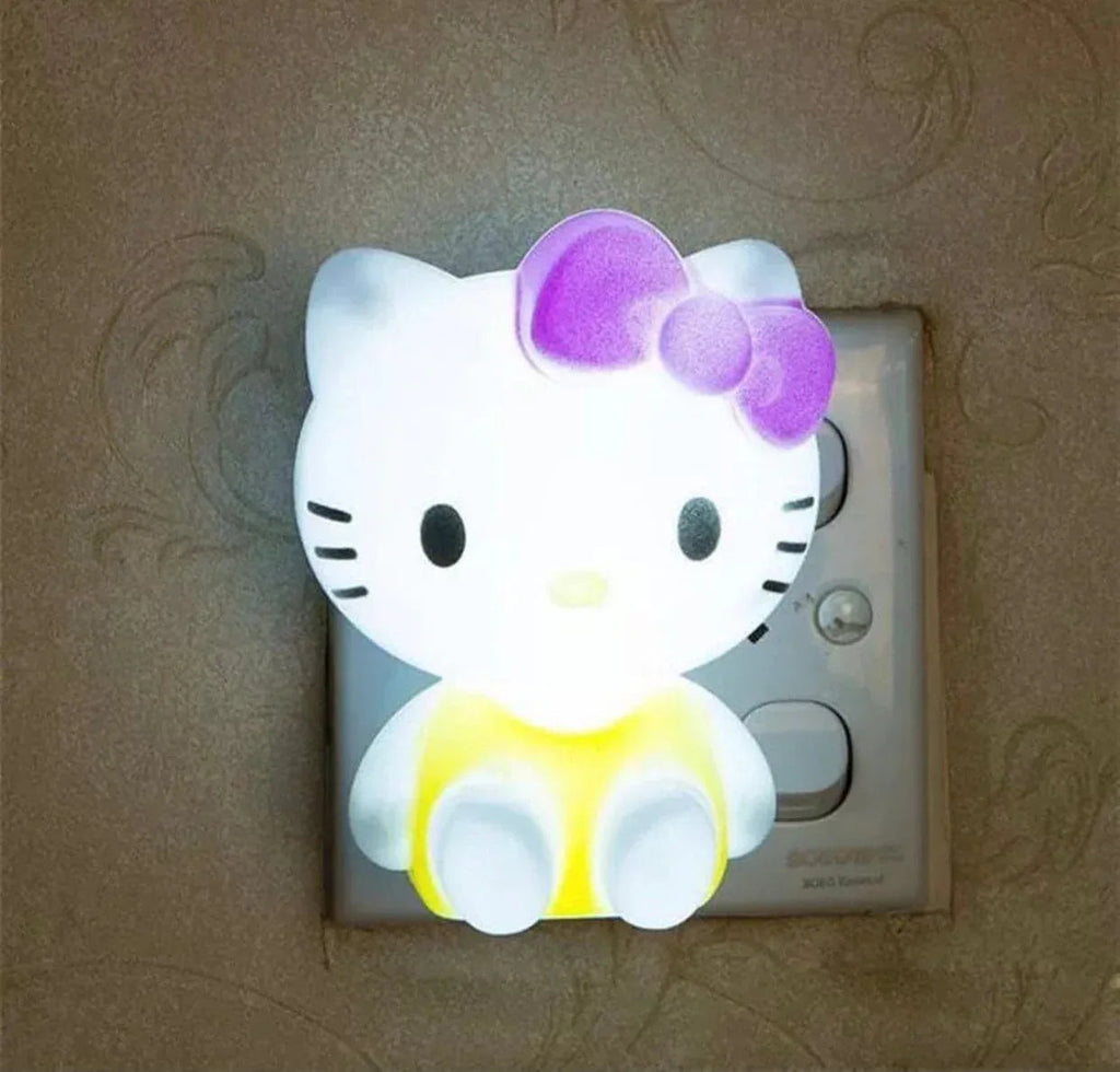Hello Kitty Night Light Cute Kids Decor