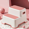 Non-Slip Step Stool for Bathroom with Handles