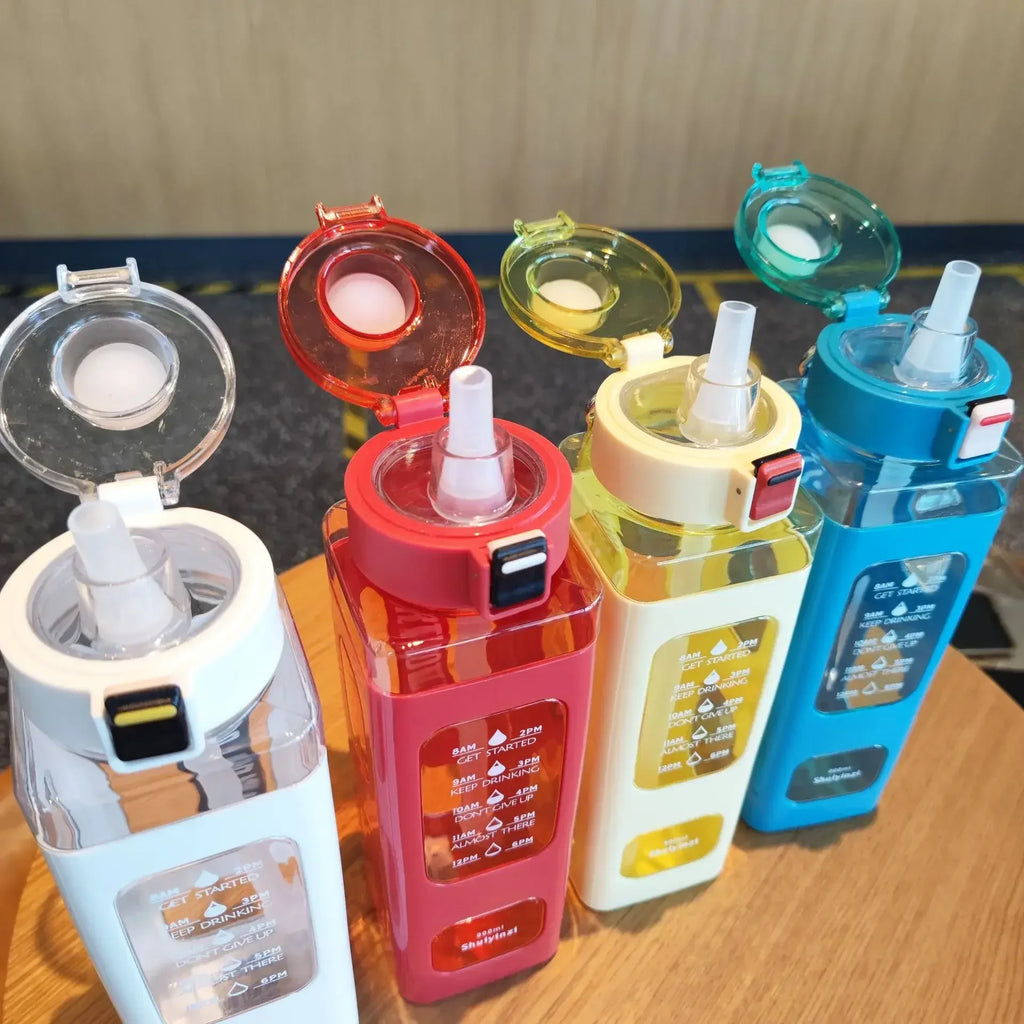 900ml Leak Proof Water Bottle with Timer