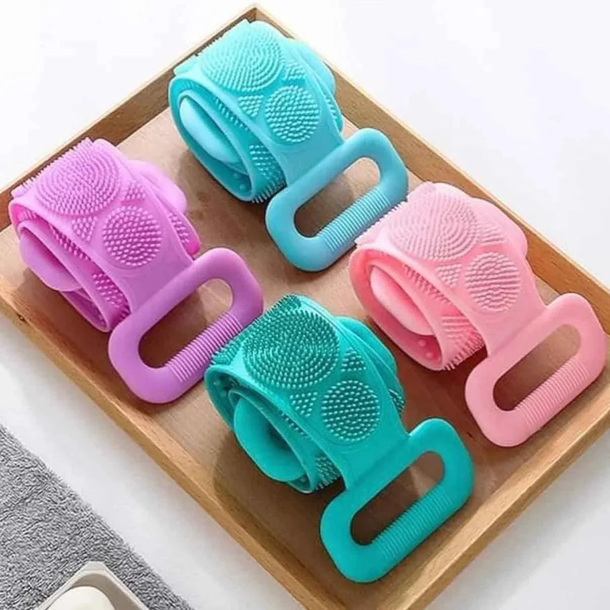 Silicone Body Scrubber for Deep Cleansing