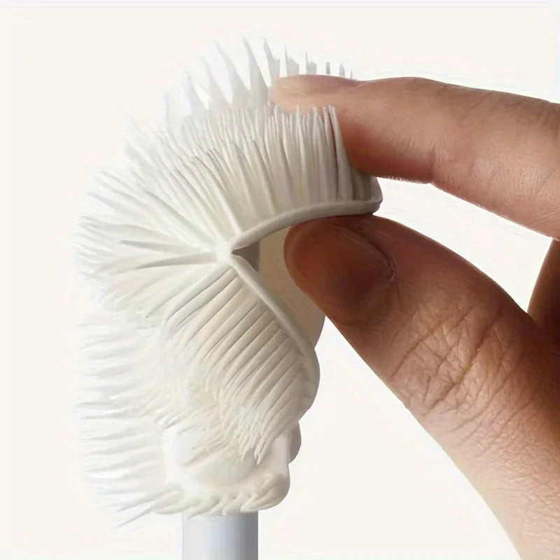 Silicone Bottle Cleaning Brush with Foldable Head
