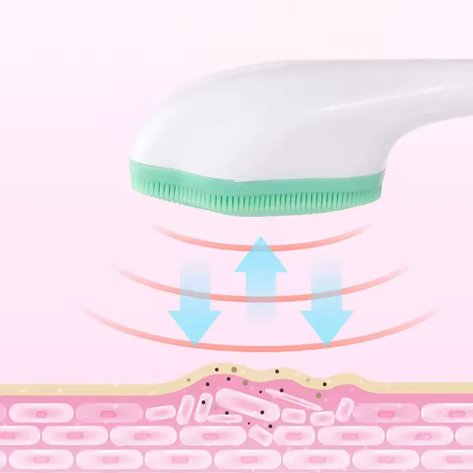 Silicone Face Cleaning Brush with Soft Bristles