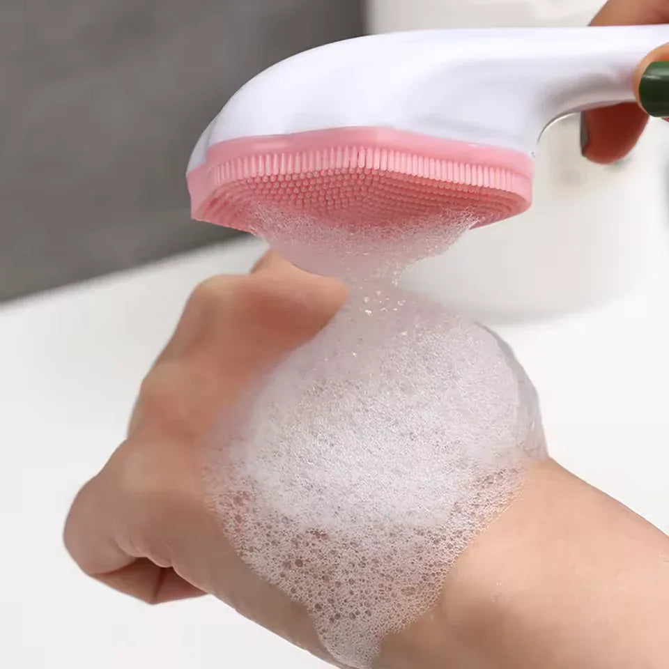 Silicone Face Cleaning Brush with Soft Bristles