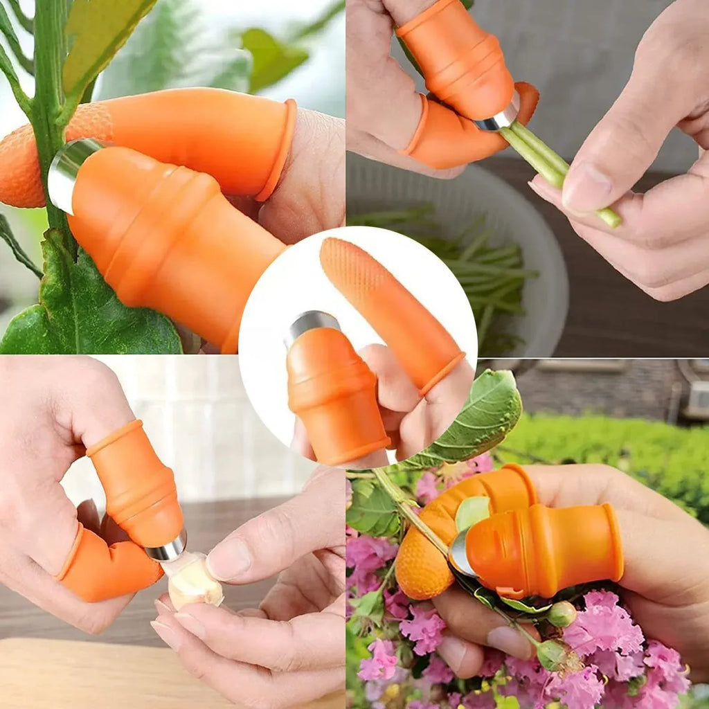 Silicone Finger Protector Kitchen Tool Set
