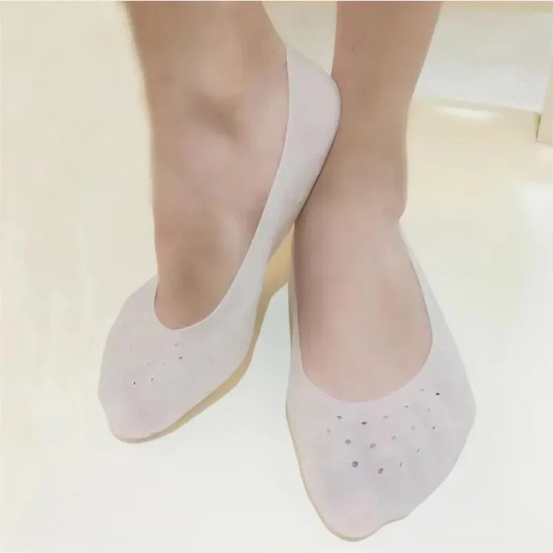 Silicone Heel Socks for Cracked Heels