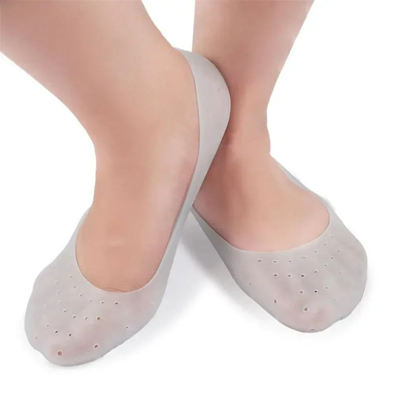 Silicone Heel Socks for Cracked Heels