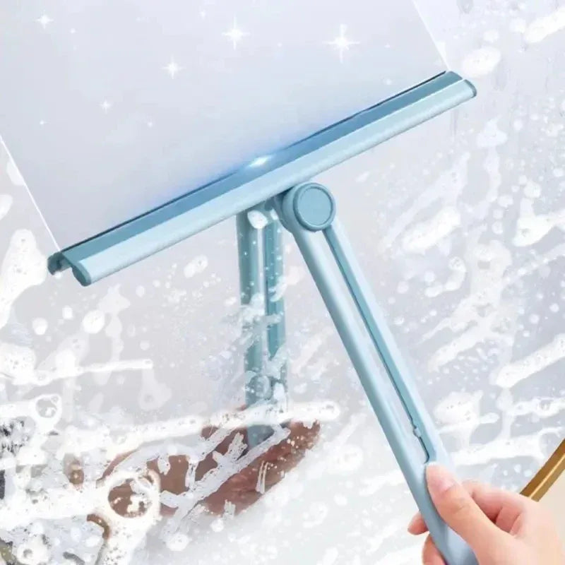 Silicone Shower Squeegee for Streak-Free Glass