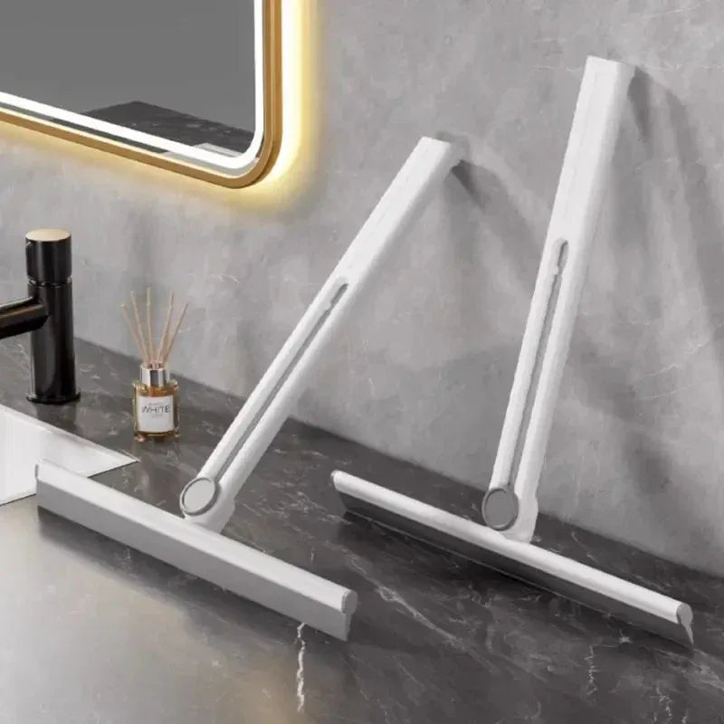 Silicone Shower Squeegee for Streak-Free Glass